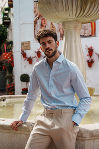 Shirt Longsleeve Light Blue
