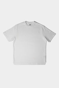 Oversized T-shirt White/White Logo
