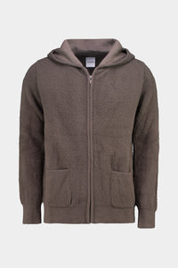 Weste Taupe Fluffy