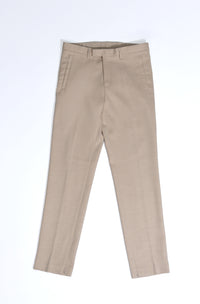 Baggy-Zip Broek Beige