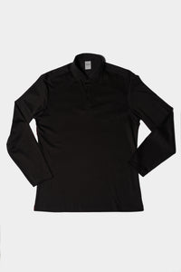 Longsleeve Polo Shirt Black