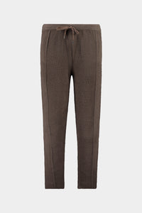 Dames Lounge Broek Taupe Fluffy