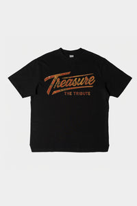 Oversized T-shirt Treasure Batik Logo Black