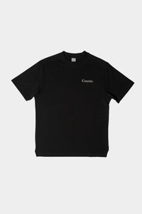 Regular T-shirt Black/White Logo