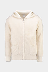 Women's Vest Vanilla White Fluffy